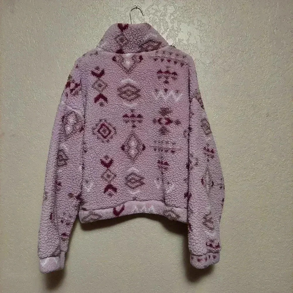 Love Tree Women's Western Polar Fleece Lined Sherpa Jacket Size Large - Picture 2 of 5